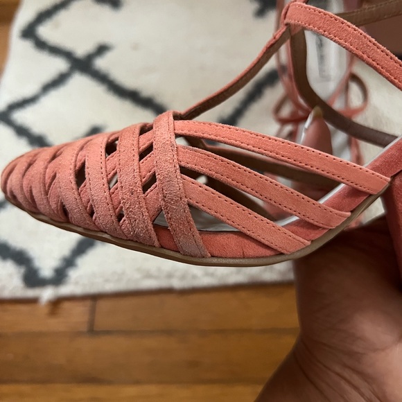 Jeffrey Campbell Pink Suede Laven Platforms Sz 8 - Picture 11 of 16